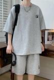 TZ23607-特P55夏季短袖T恤男套装休闲两件套，男装T恤，电商D310B