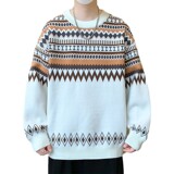 84728-P65秋冬休闲圆领毛衣男针织打底衫，男装针织衫/毛衣，电商D310B