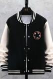 71925-P75秋季男装棒球服百搭潮流宽松棒球服夹克外套男，男装夹克，电商D310（原电商305）
