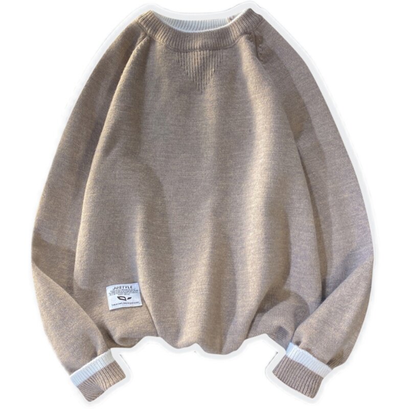 M389毛衣男秋季2022新款潮牌ins港风日系长袖上衣宽松，男装针织衫/毛衣，电商D310（原电商305）