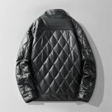 68708-P115pu皮棉衣男士冬季加厚棉服韩版青年机车皮夹克外套，男装皮衣，电商D310B