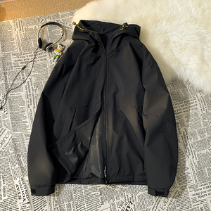 JK583-特P60户外登山服夹克男士春秋季防水机能风冲锋衣外套图片