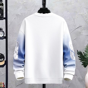 73825-P45长袖t恤男士春秋季潮牌宽松印花上衣服秋冬款男生卫衣图片