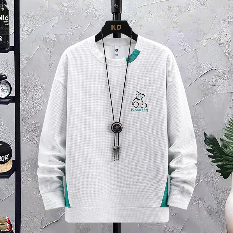 73802-P40长袖t恤男士秋季衣服学生潮流上衣男生秋衣男内搭卫衣,男装卫衣,电商D310（原电商305）