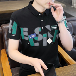84016-P35春秋新款短袖T恤男休闲打底衫图片