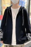 得物二开GSY9915-特P55卫衣男连帽宽松休闲服开衫外套，男装卫衣，电商D310B