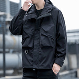 JK582-特P75冲锋夹克男士春季新款潮牌防风休闲运动外套男装，男装夹克，电商D310B