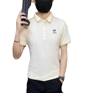 PL033-P40社会小伙男士polo衫夏季刺绣翻领短袖t恤潮流休闲图片