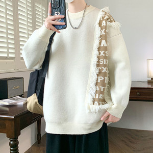 84638-P60秋冬新款休闲毛衣男长袖针织衫图片