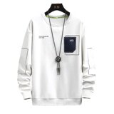 71105-P35秋季休闲卫衣男长袖T恤打底衫，男装卫衣，电商D310B