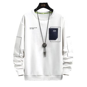 71105-P35 秋季休闲卫衣男长袖T恤打底衫图片