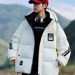 79007-特P258控338港风韩版休闲潮流时尚宽松羽绒服保暖外套男