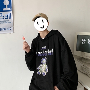 8558-P50卡通连帽卫衣男秋季2023新款潮牌衣服春秋款ins港风图片