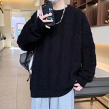 84529-P50秋冬休闲圆领毛衣男针织打底衫，男装针织衫/毛衣，电商D310B