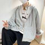 得物二开GSY9915-特P55卫衣男连帽宽松休闲服开衫外套，男装卫衣，电商D310B