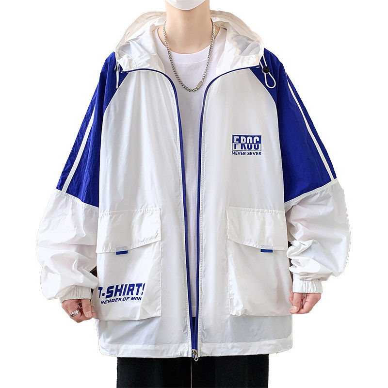 F9031-特P55冰丝防晒衣男士夏季青少年薄款透气夹克外套皮肤风衣,男装夹克,电商D310B