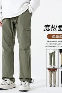 K019-P55新款三防冲锋裤男美式机能vibi裤子户外登山裤