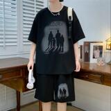 TZ23653-特P42夏季短袖T恤男套装休闲两件套，男装T恤，电商D310B