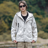 JK581-特P80连帽廊型宽松山系冲锋衣登山服情侣外套夹克三防外套，男装夹克，电商D310B