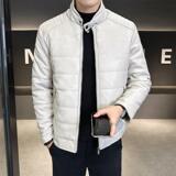 68707-P115pu皮棉衣男士冬季加厚棉服韩版机车皮夹克外套冬装，男装皮衣，电商D310B