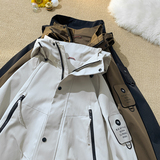 JK581-特P80冲锋衣外套男秋山系户外痞帅美式潮牌机能登山工装夹，男装夹克，电商D310B