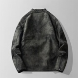 JK896-P100男士加绒皮衣韩版修身帅气机车服立领pu皮夹克外套潮，男装皮衣，电商D310B