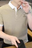 84044-P40春秋新款短袖T恤男休闲打底衫，男装T恤，电商D310B