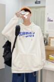 8556连帽卫衣ins春秋宽松大码胖子chic港风质感情侣，男装卫衣，电商D310（原电商305）