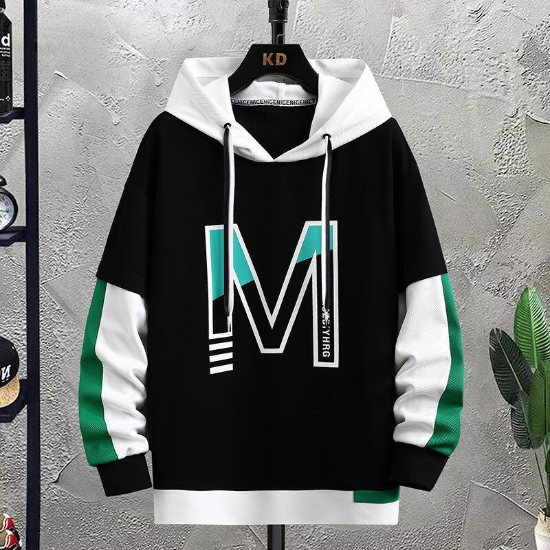 73809-P50长袖t恤男士卫衣春秋季2023新款ins潮流休闲打底衫情侣，男装卫衣，电商D310（原电商305）