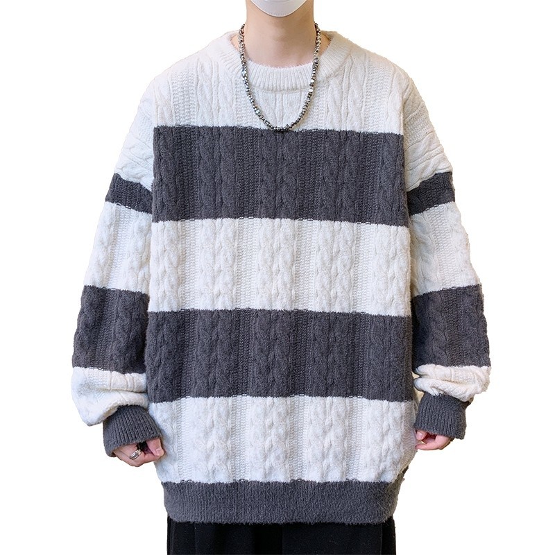 84530-P50秋冬休闲圆领毛衣男针织打底衫,男装针织衫/毛衣,电商D310B
