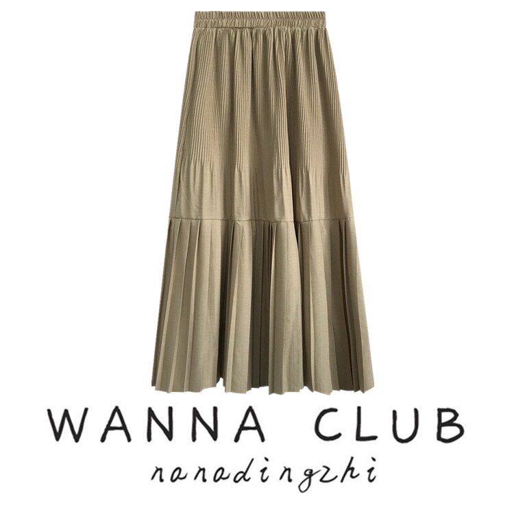 A7seven Bouffancy skirt Autumn black Mid length version Paige Show thin Versatile Drape Mosaic skirtin the Women's clothing/Boutique , Skirts  category - from Buy2taobao.com to provide professional Taobao agent buy service