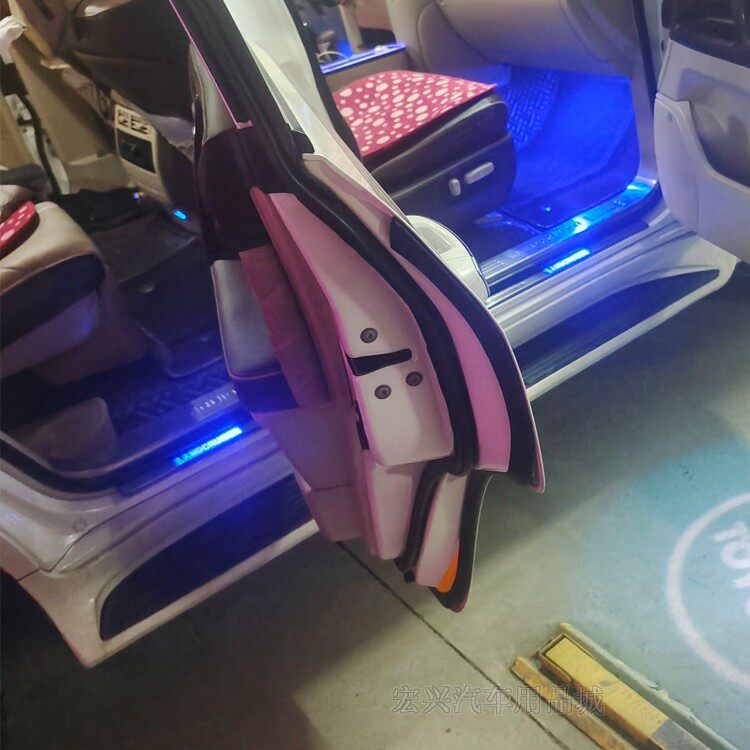 兰德酷路泽LC200门槛条带灯led