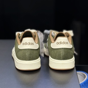 翻毛皮春夏百搭耐磨低帮户外休闲板鞋 KK1407 阿迪达斯男款 Adidas