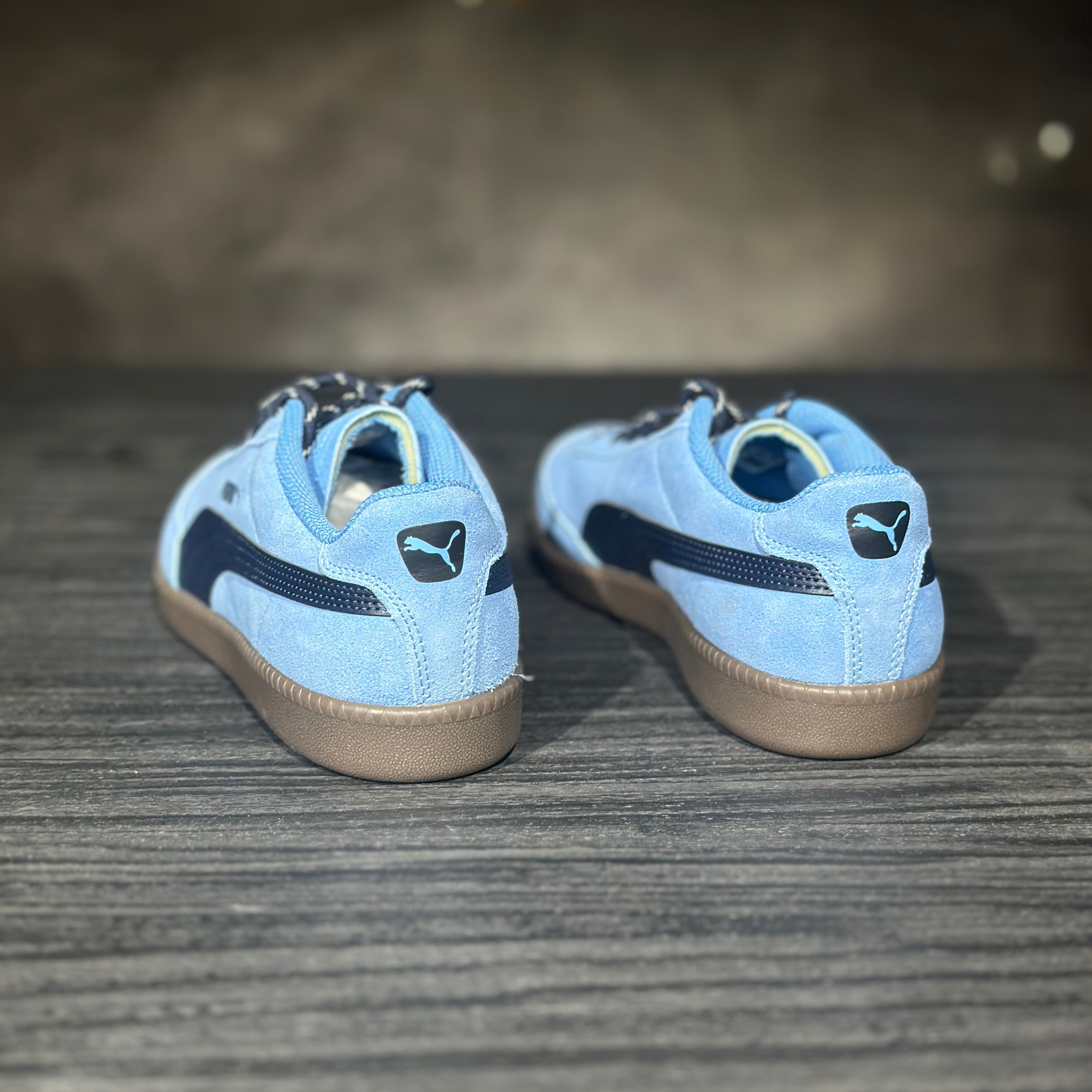 Puma/彪马男女翻毛皮经典百搭T字头薄底德训鞋休闲运动板鞋406756