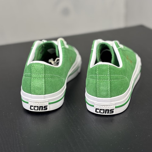 Converse/匡威One Star系列低帮休闲板鞋男女同款绿色A06645C N仓