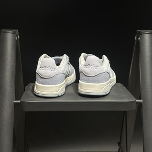 adidas阿迪达斯ENTRAP男子运动休闲鞋翻毛皮海盐冰蓝板鞋KI8458