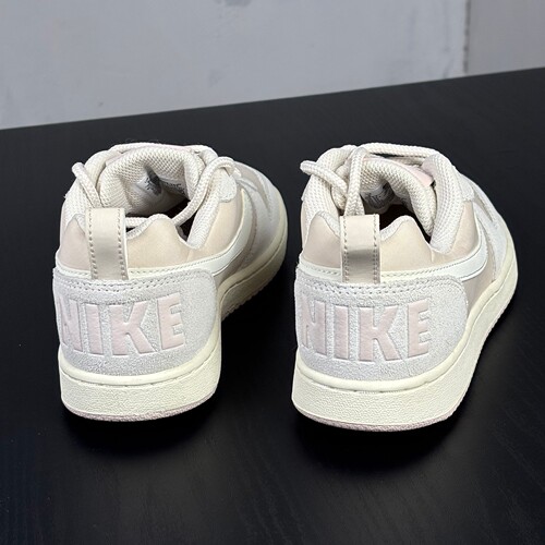 Nike/耐克Court女子低帮小空军灰粉色复古休闲运动板鞋861533 N仓