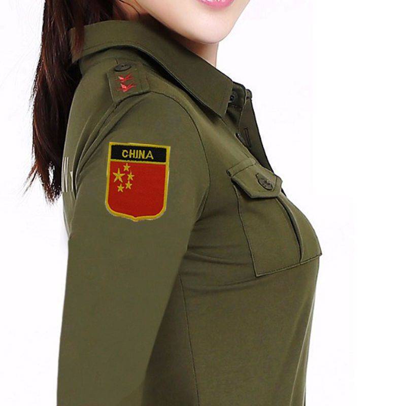 水兵舞服装2025夏季新款翻领T恤