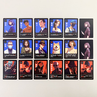 死亡讯息 请留遗言Dying Message 身份推理语言嘴炮聚会桌游卡牌