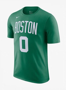 Nike celtics耐克凯尔特人0号TATUM塔图姆篮球短袖T恤DR6364-320