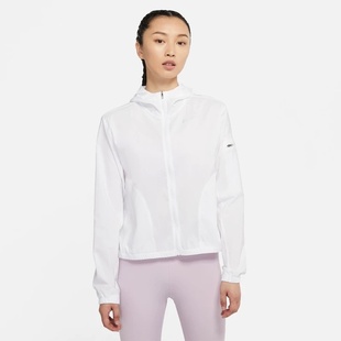 Nike running耐克跑步外套女薄皮肤衣速干连帽DH1991-100-371-442