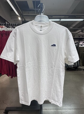 Nike耐克短袖T恤男运动休闲圆领纯棉刺绣标欧码宽松潮FV3752-100