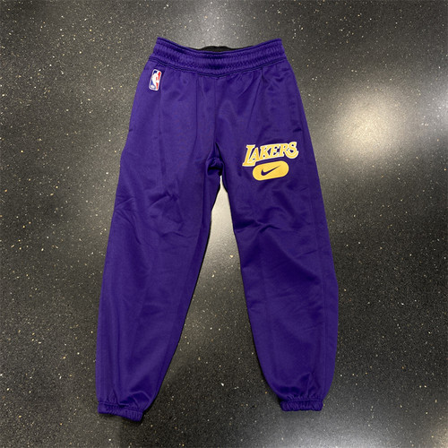 耐克篮球大童速干保暖湖人队长裤