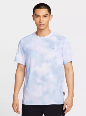 Nike running divison adv耐克跑步短袖T恤男圆领速干HJ4149-422