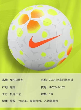 Nikepitch耐克成人5号足球比赛