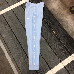Nike swoosh耐克大童运动长裤多勾速干收腿休闲修身潮DA0771-436