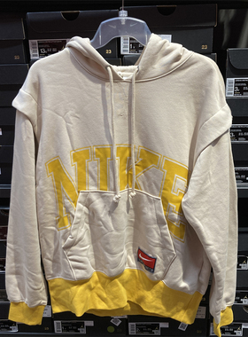 Nike耐克女子卫衣针织连帽套头衫印花运动休闲潮流DQ6586-126-530