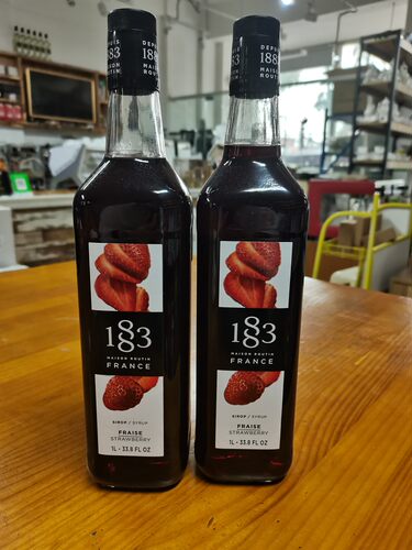 1883草莓调味糖浆1升包邮