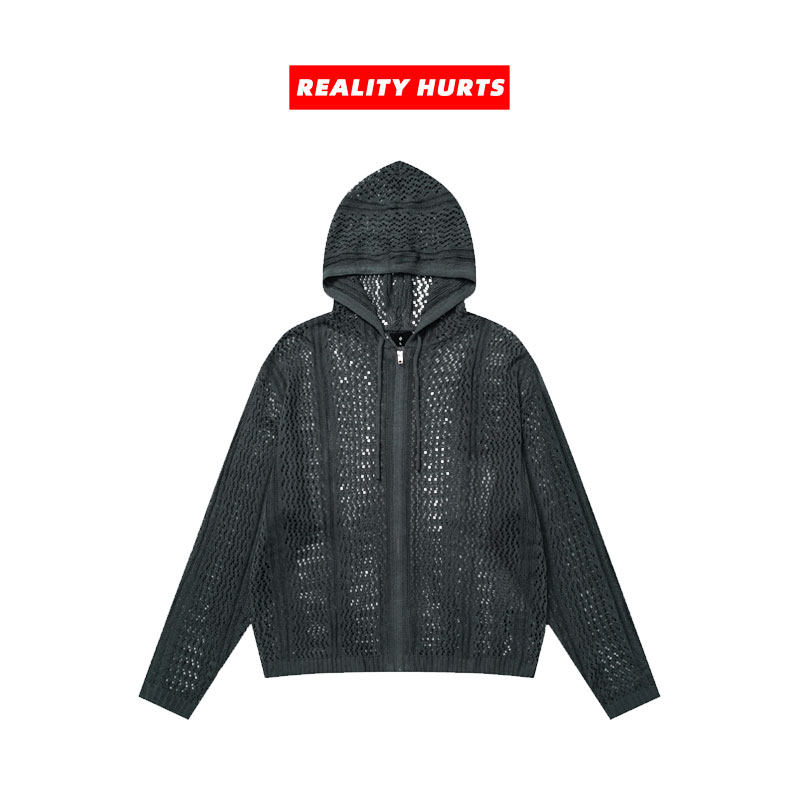 开衫针织镂空宽松休闲慵懒风毛衣