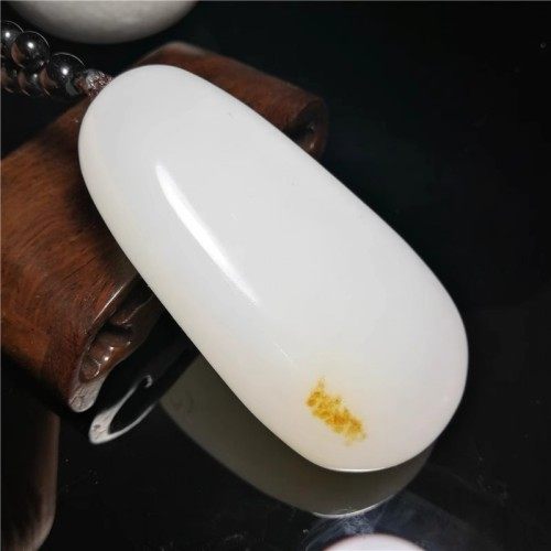 手把件挂件玉鱼手玩件腰件蜀黍